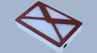 Brick-mail me Red |